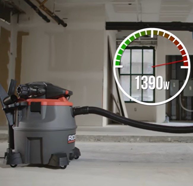 Máy hút bụi công nghiệp Ridgid có lực hút cực mạnh Screenshot 210