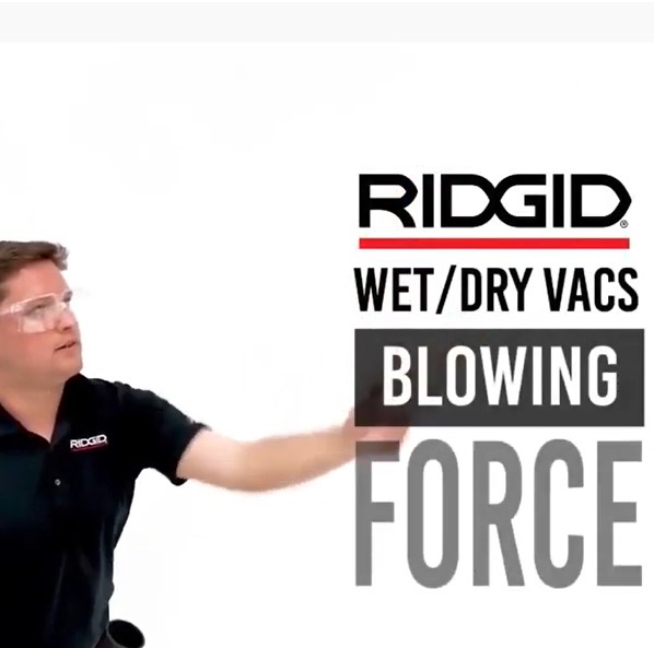 Máy hút bụi công nghiệp Ridgid có lực hút cực mạnh Screenshot 211