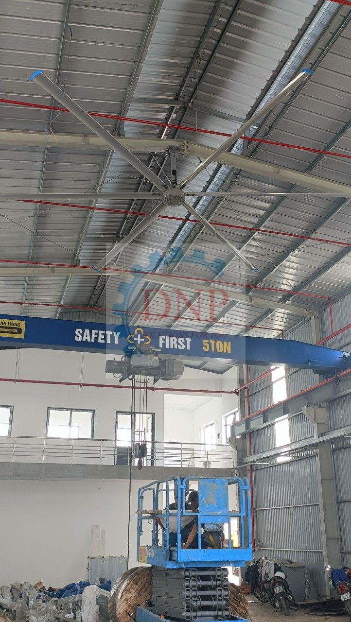 lắp đặt nhà máy Chấn Hùng Long An