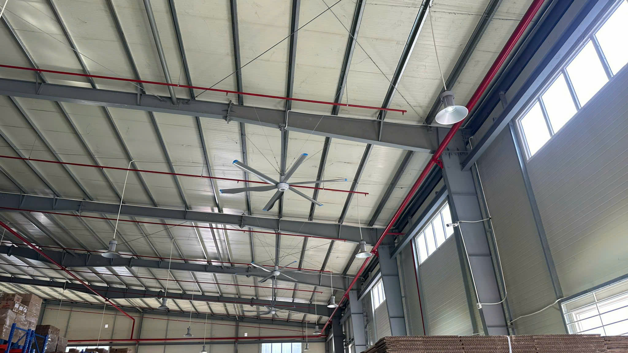 Quạt trần công nghiệp sải cánh 7.3m 7 Quạt trần công nghiệp sải cánh 7.3m - Ảnh 7